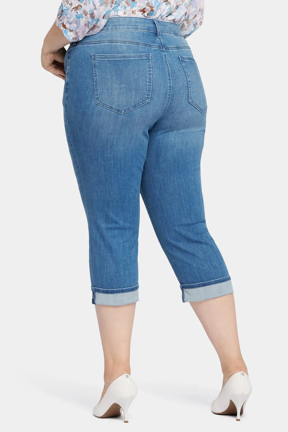 Marilyn Straight Crop Jeans In Plus Size - Stunning sold by NYDJ product image thumbnail 2