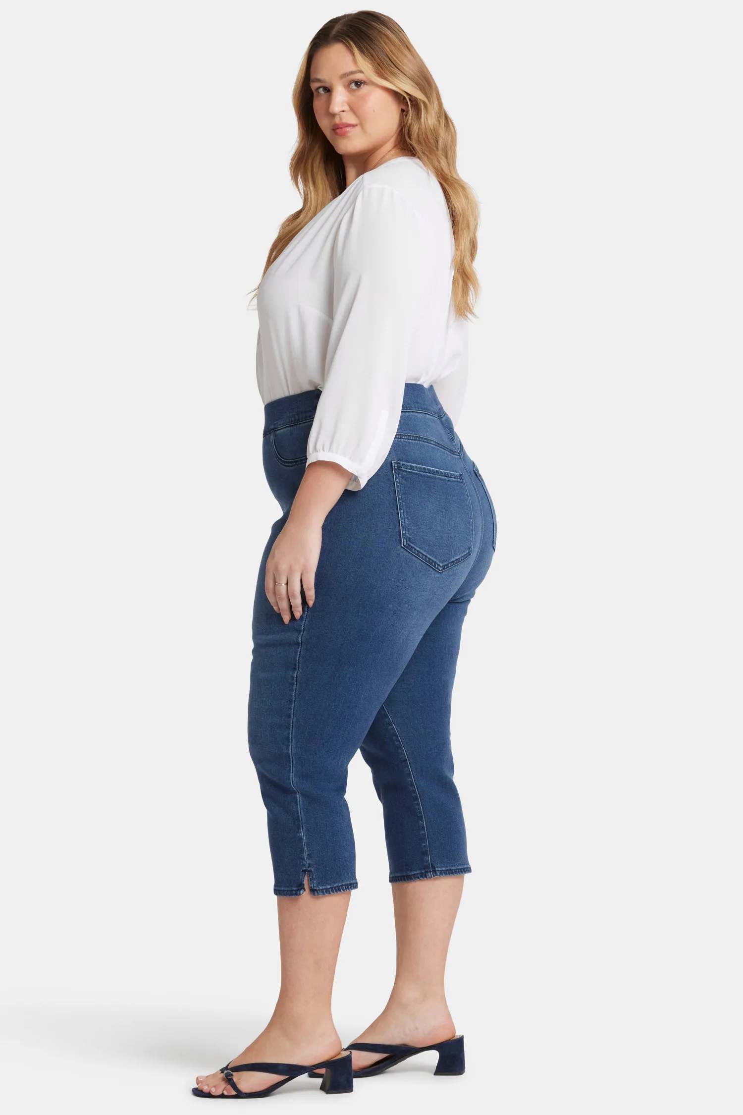 Dakota Crop Pull-On Jeans In Plus Size - Olympus sold by NYDJ product image thumbnail 5