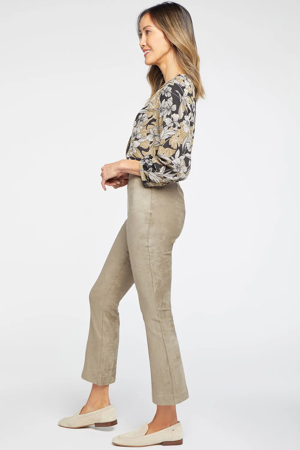 Slim Bootcut Pull-On Pants - Saddlewood sold by NYDJ product image thumbnail 5