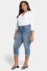 Chloe Skinny Capri Jeans In Plus Size - Prelude sold by NYDJ