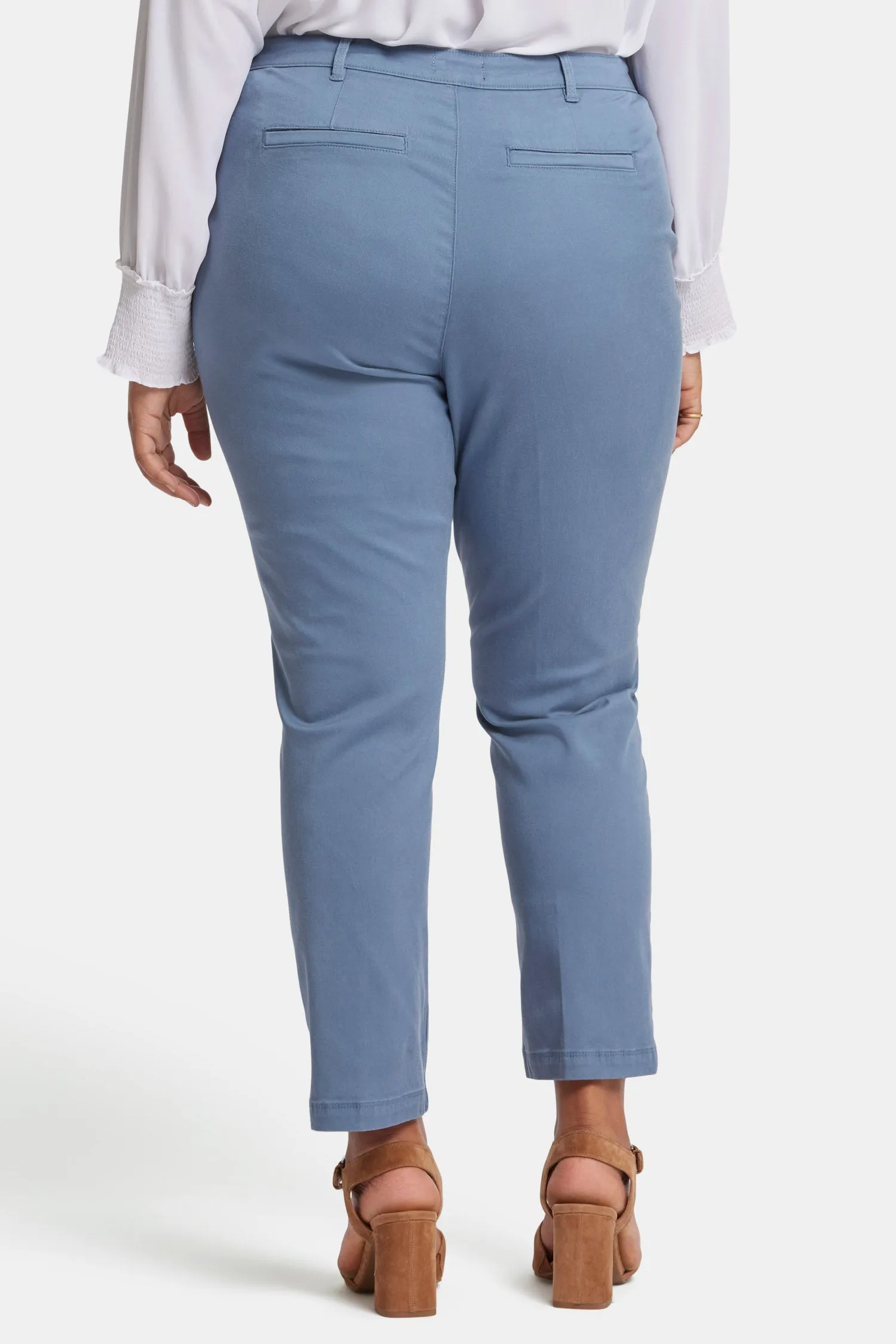 Sadie Slim Pants In Plus Size - Blue Stone sold by NYDJ product image thumbnail 2