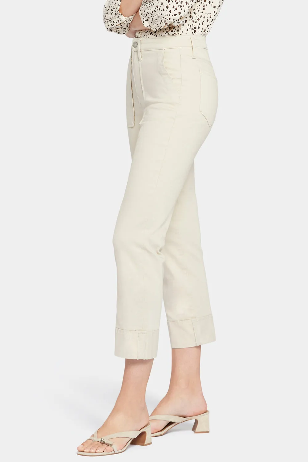 Relaxed Straight Ankle Jeans - Feather sold by NYDJ product image thumbnail 3
