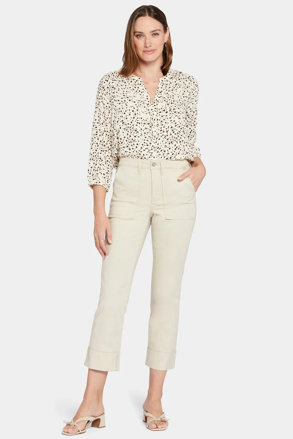 Relaxed Straight Ankle Jeans - Feather sold by NYDJ product image thumbnail 4