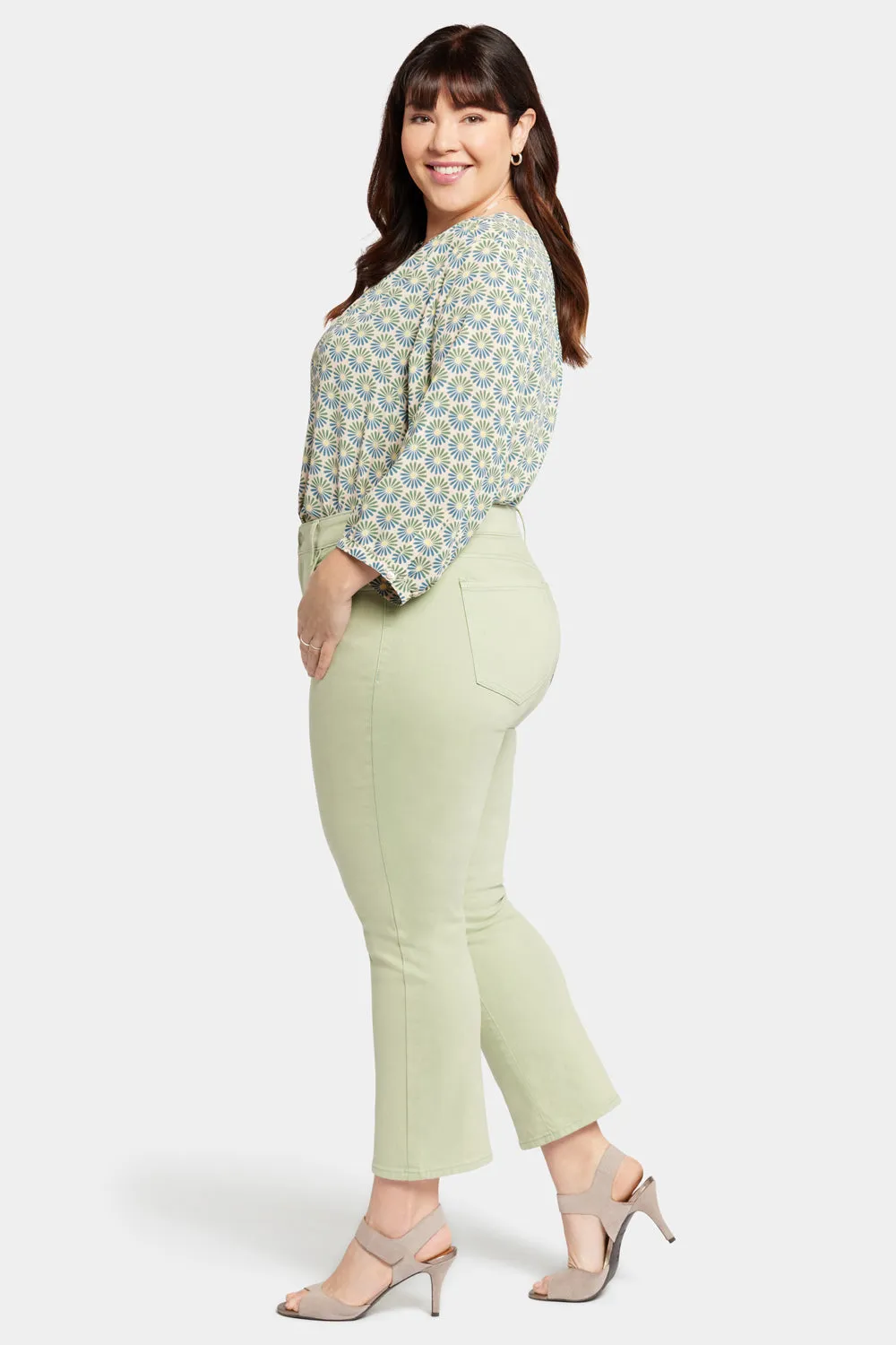 Marilyn Straight Ankle Jeans In Plus Size - Beginning sold by NYDJ product image thumbnail 5