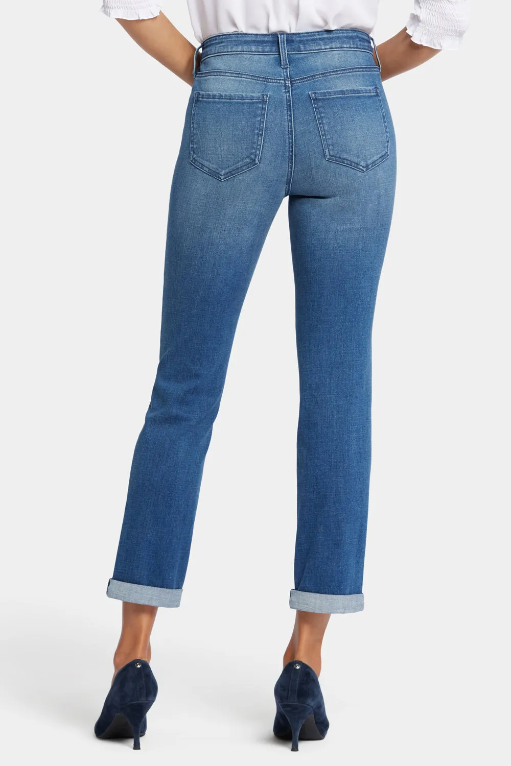 Sheri Slim Ankle Jeans - Blue Island sold by NYDJ product image thumbnail 2