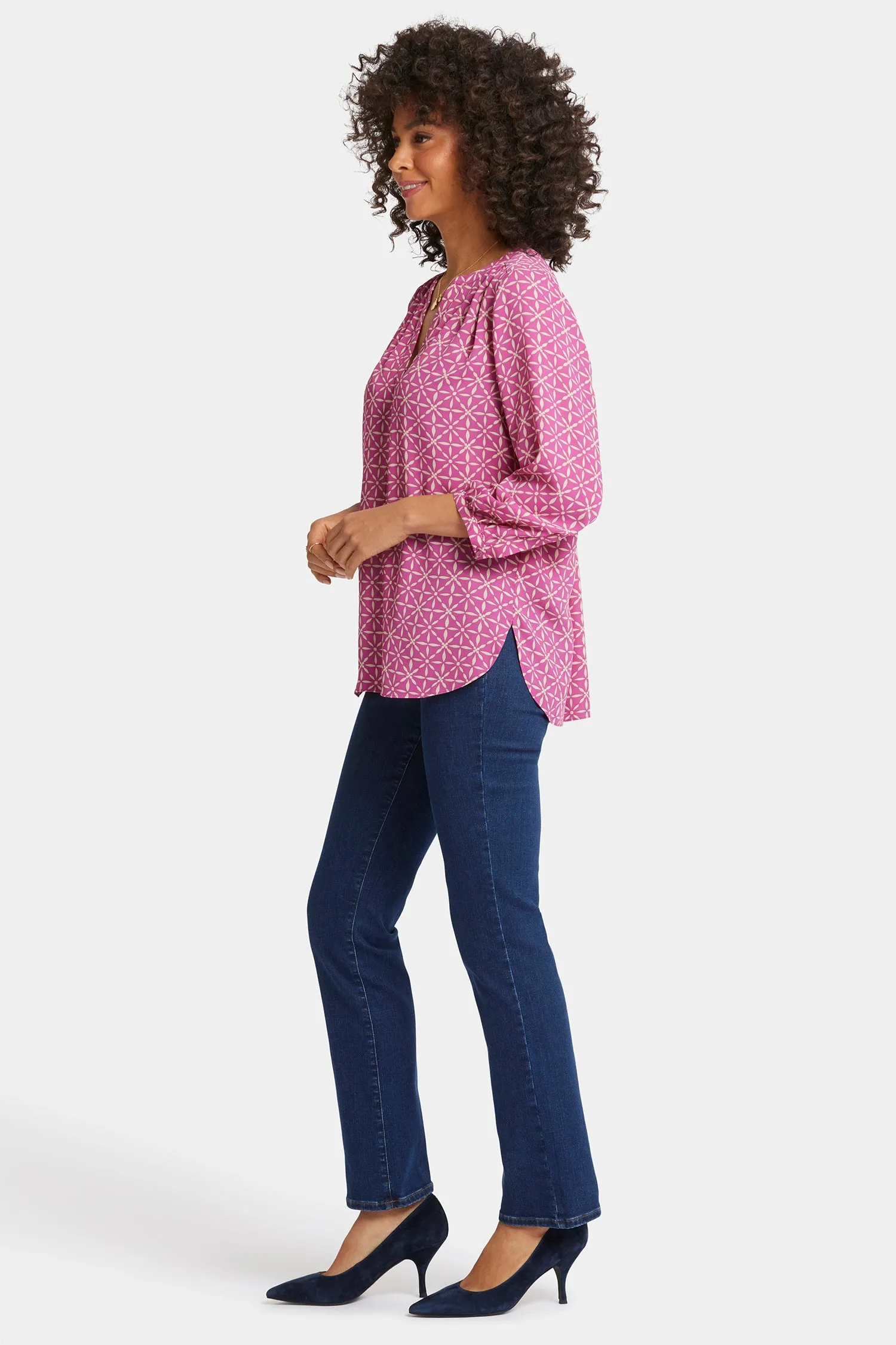 Pintuck Blouse - Micah sold by NYDJ product image thumbnail 3