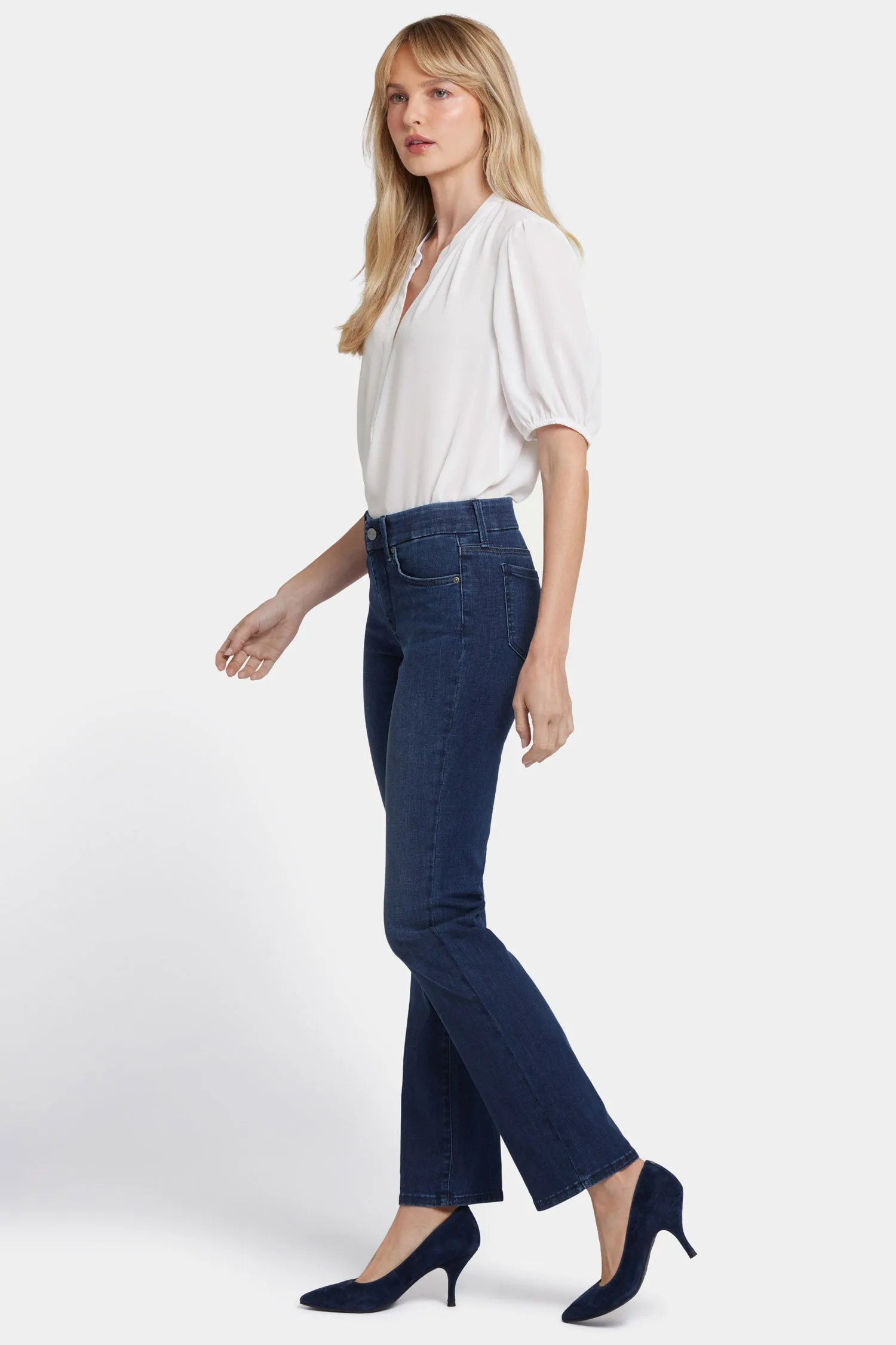 Waist-Match™ Marilyn Straight Jeans - Basin sold by NYDJ product image thumbnail 5