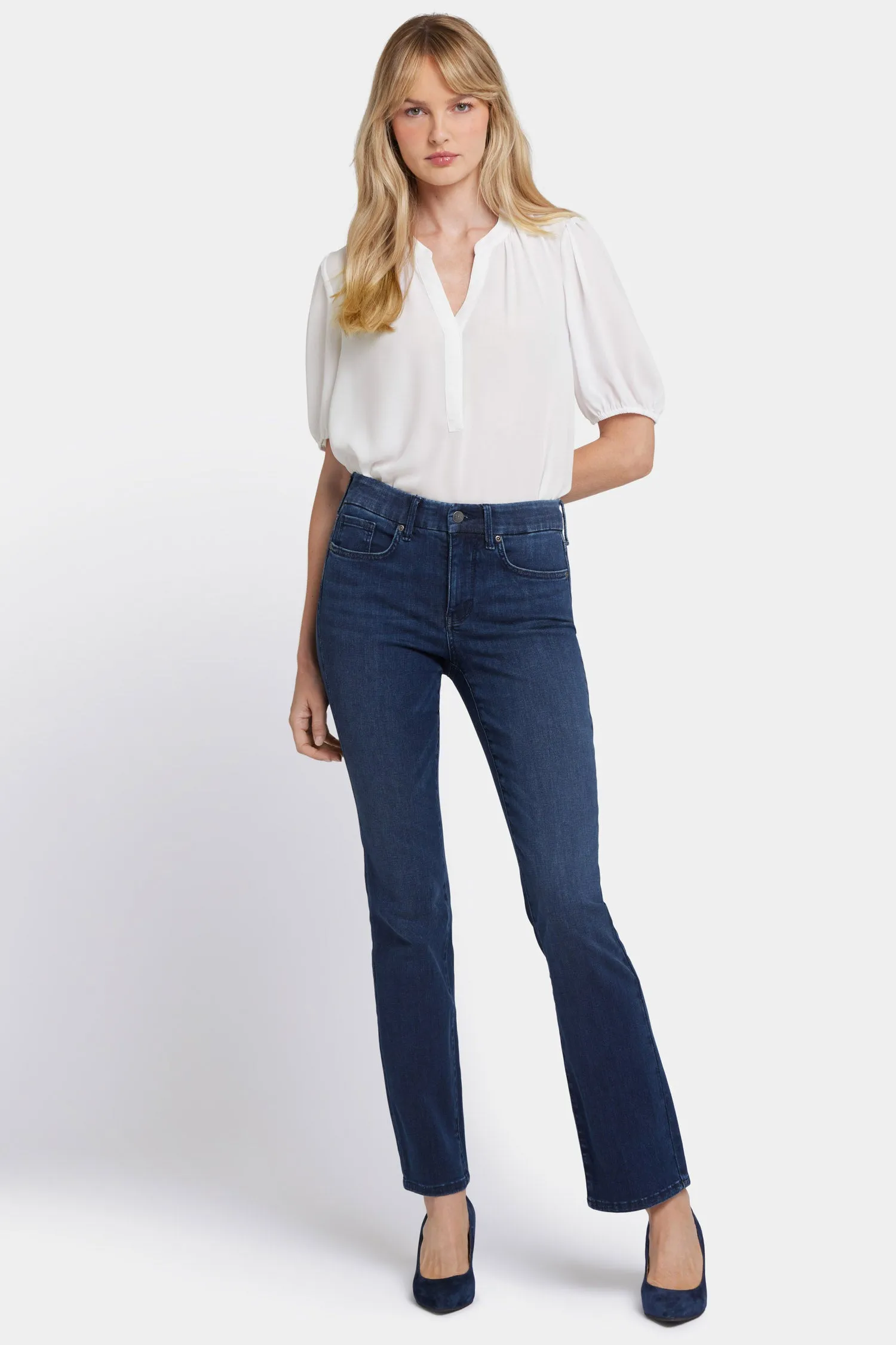 Waist-Match™ Marilyn Straight Jeans - Basin sold by NYDJ
