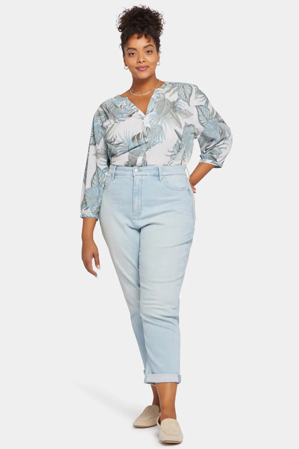 Margot Girlfriend Jeans In Plus Size - Dunes sold by NYDJ product image thumbnail 4