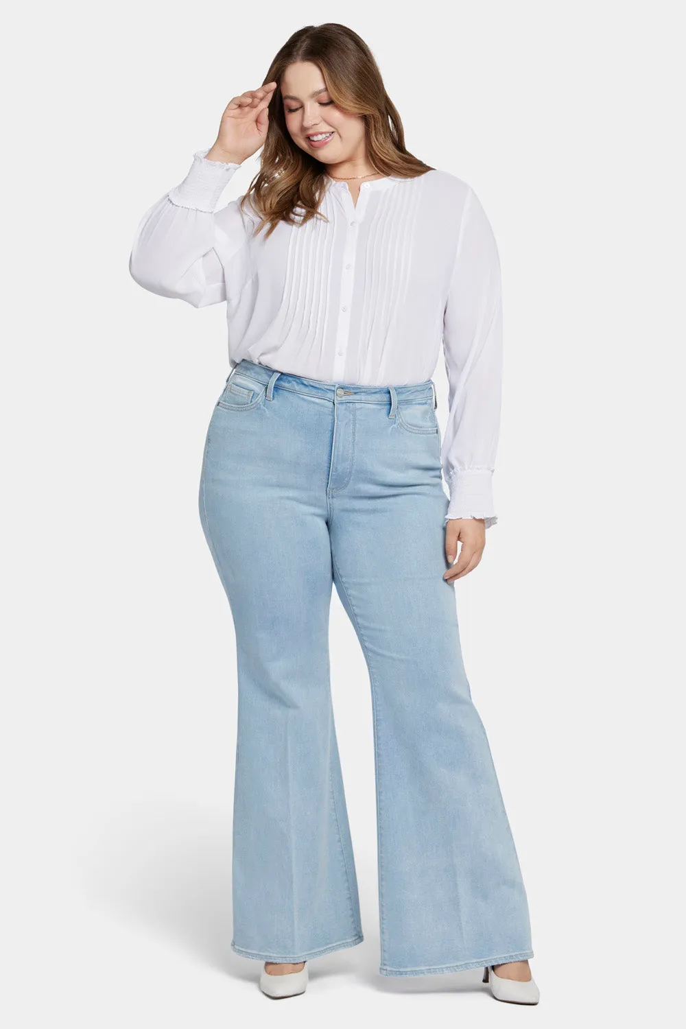 Mia Palazzo Jeans In Plus Size - Westminster sold by NYDJ product image thumbnail 4