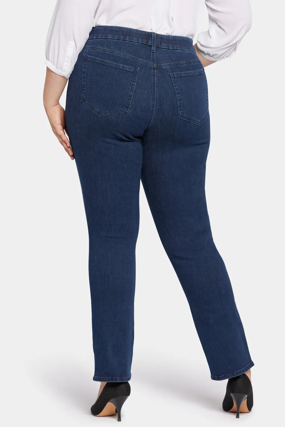 Waist-Match™ Marilyn Straight Jeans In Plus Size - Inspire sold by NYDJ product image thumbnail 2