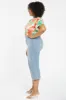 Wide Leg Capri Pull-on Jeans In Plus Size - Clean Solstice sold by NYDJ
