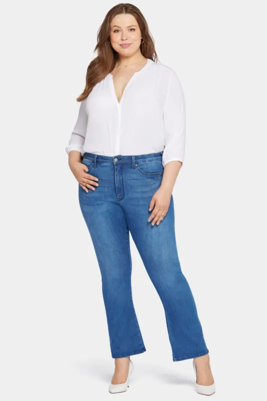 Le Silhouette Slim Bootcut Jeans In Petite Plus Size - Amour sold by NYDJ
