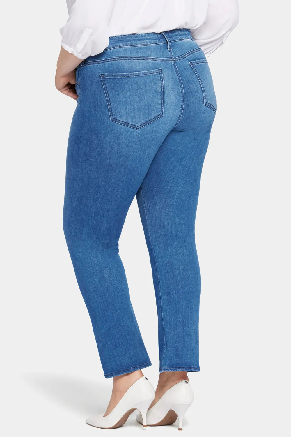 Le Silhouette Slim Bootcut Jeans In Petite Plus Size - Amour sold by NYDJ product image thumbnail 2