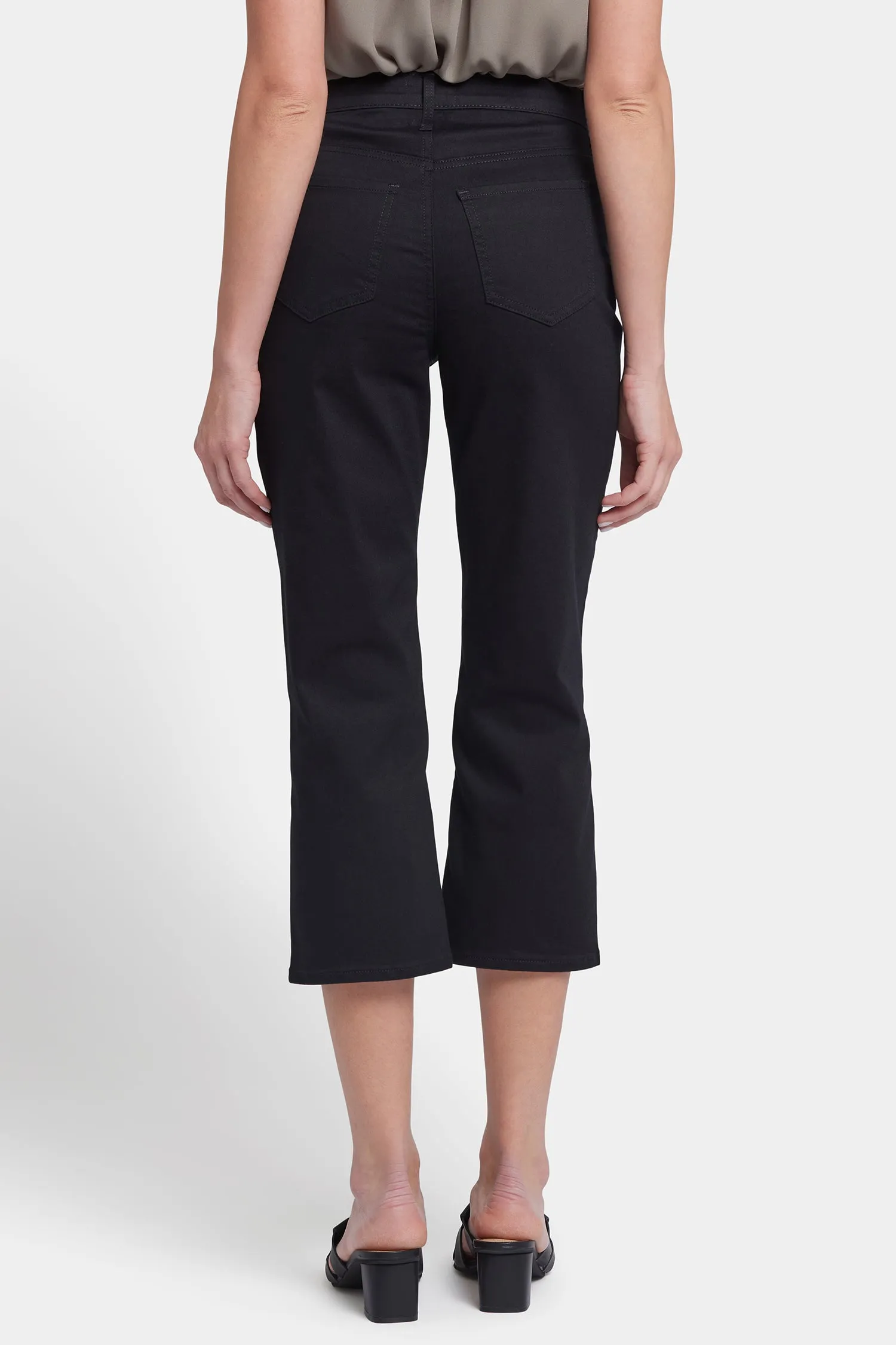 Joni Relaxed Capri Jeans - Black sold by NYDJ product image thumbnail 2