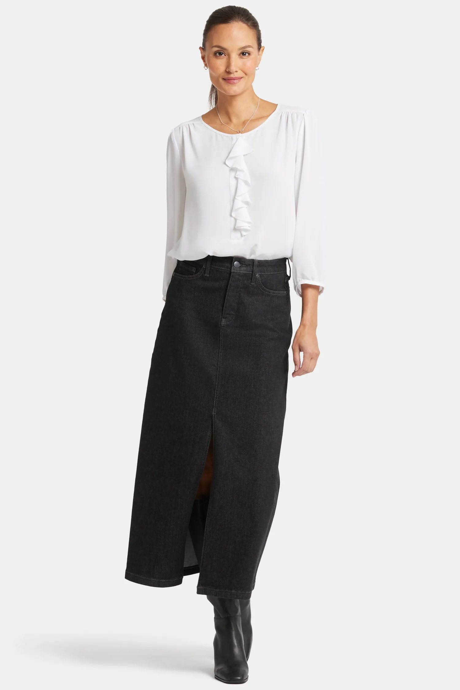 High Rise Long Skirt - Eternity sold by NYDJ product image thumbnail 4