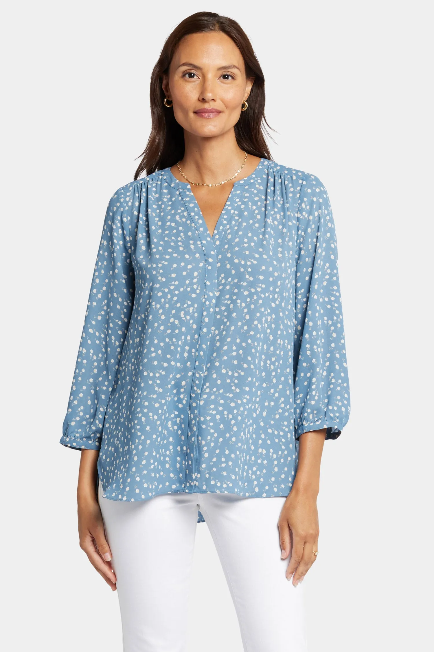 Pintuck Blouse - Selene sold by NYDJ product image thumbnail 4