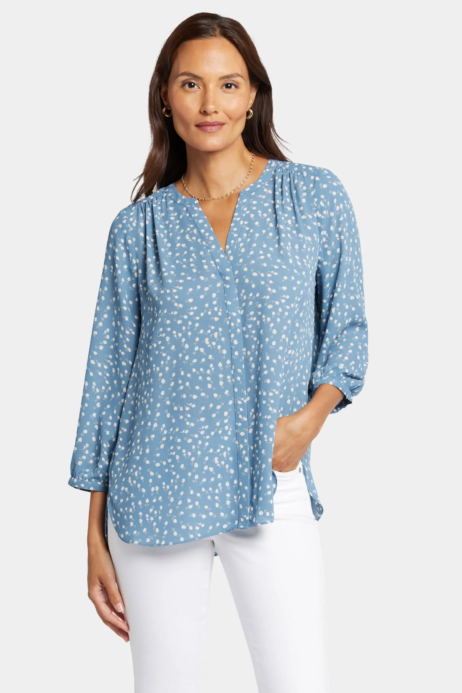 Pintuck Blouse - Selene sold by NYDJ