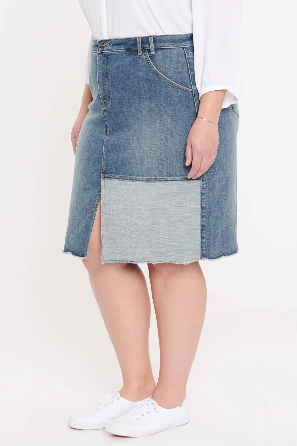 Midi Skirt In Plus Size - Clean Seline sold by NYDJ product image thumbnail 2