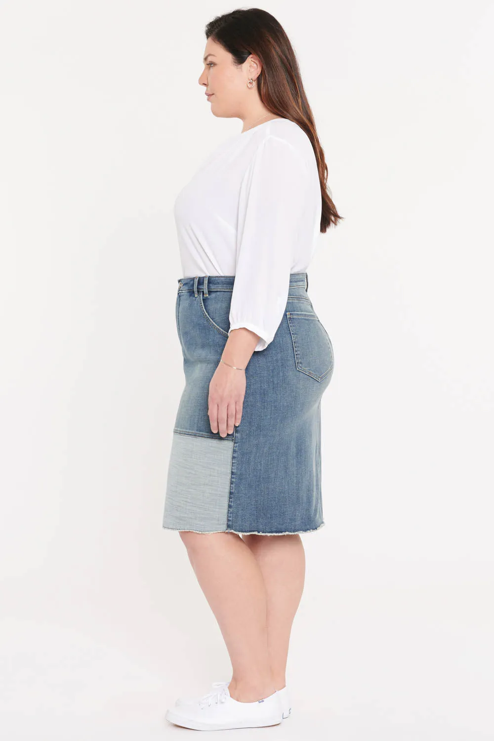 Midi Skirt In Plus Size - Clean Seline sold by NYDJ product image thumbnail 4