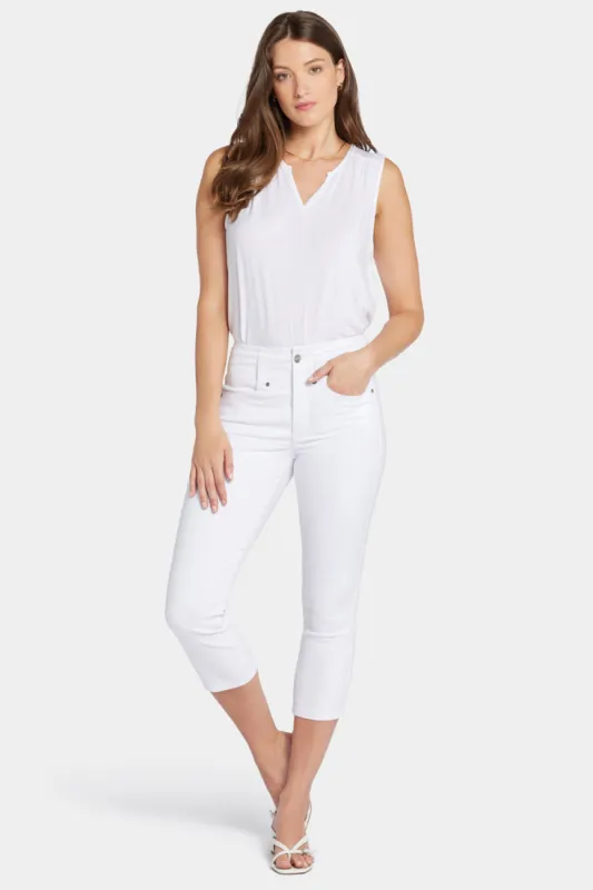 Ami Skinny Capri Jeans - Optic White sold by NYDJ