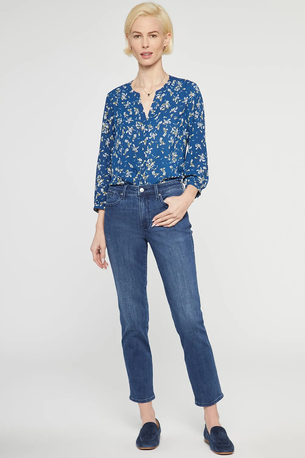 Stella Tapered Ankle Jeans - Rendezvous sold by NYDJ product image thumbnail 4