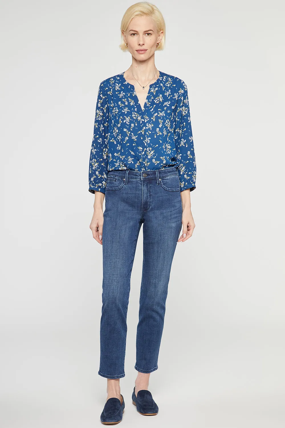 Stella Tapered Ankle Jeans - Rendezvous sold by NYDJ