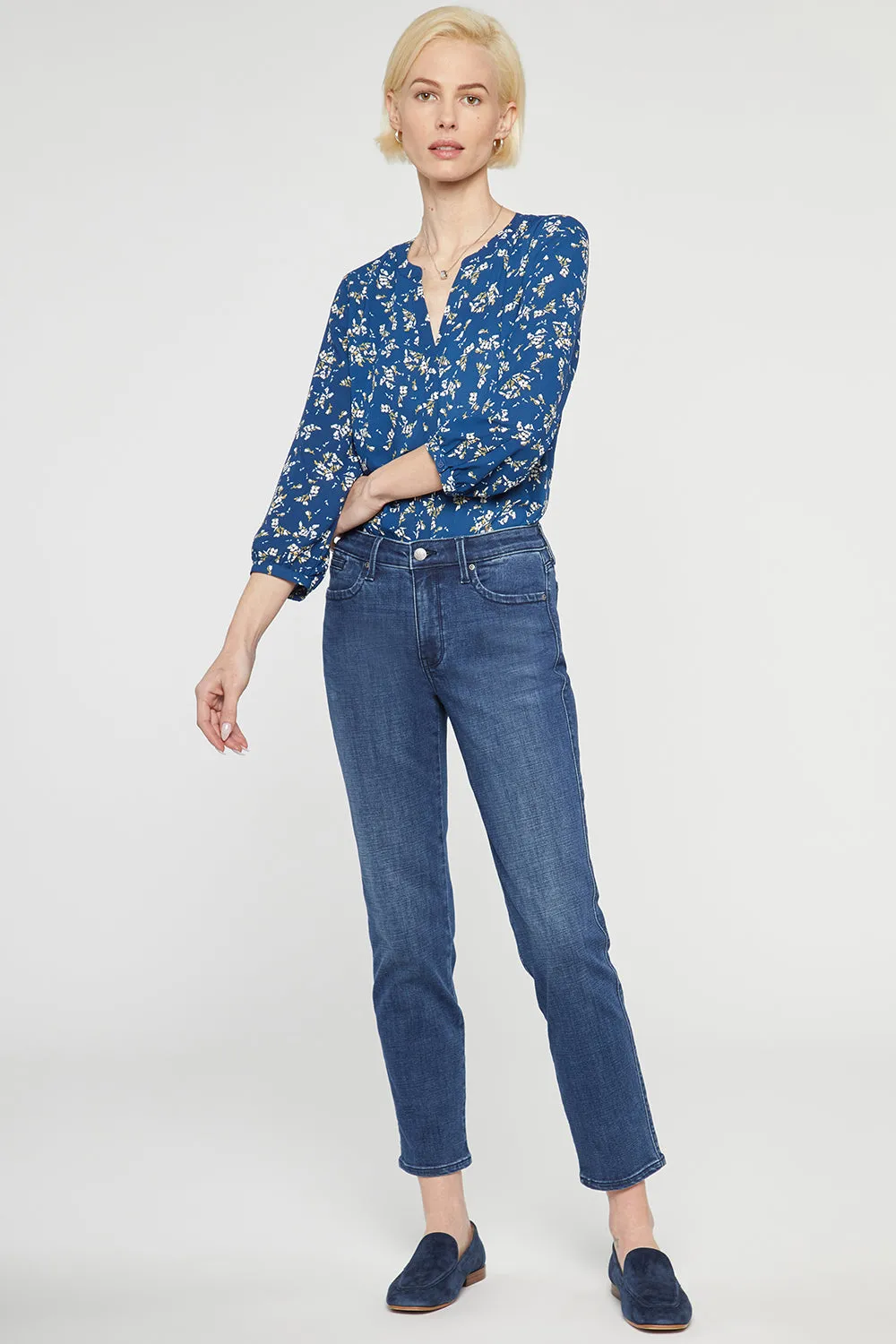 Stella Tapered Ankle Jeans - Rendezvous sold by NYDJ product image thumbnail 5