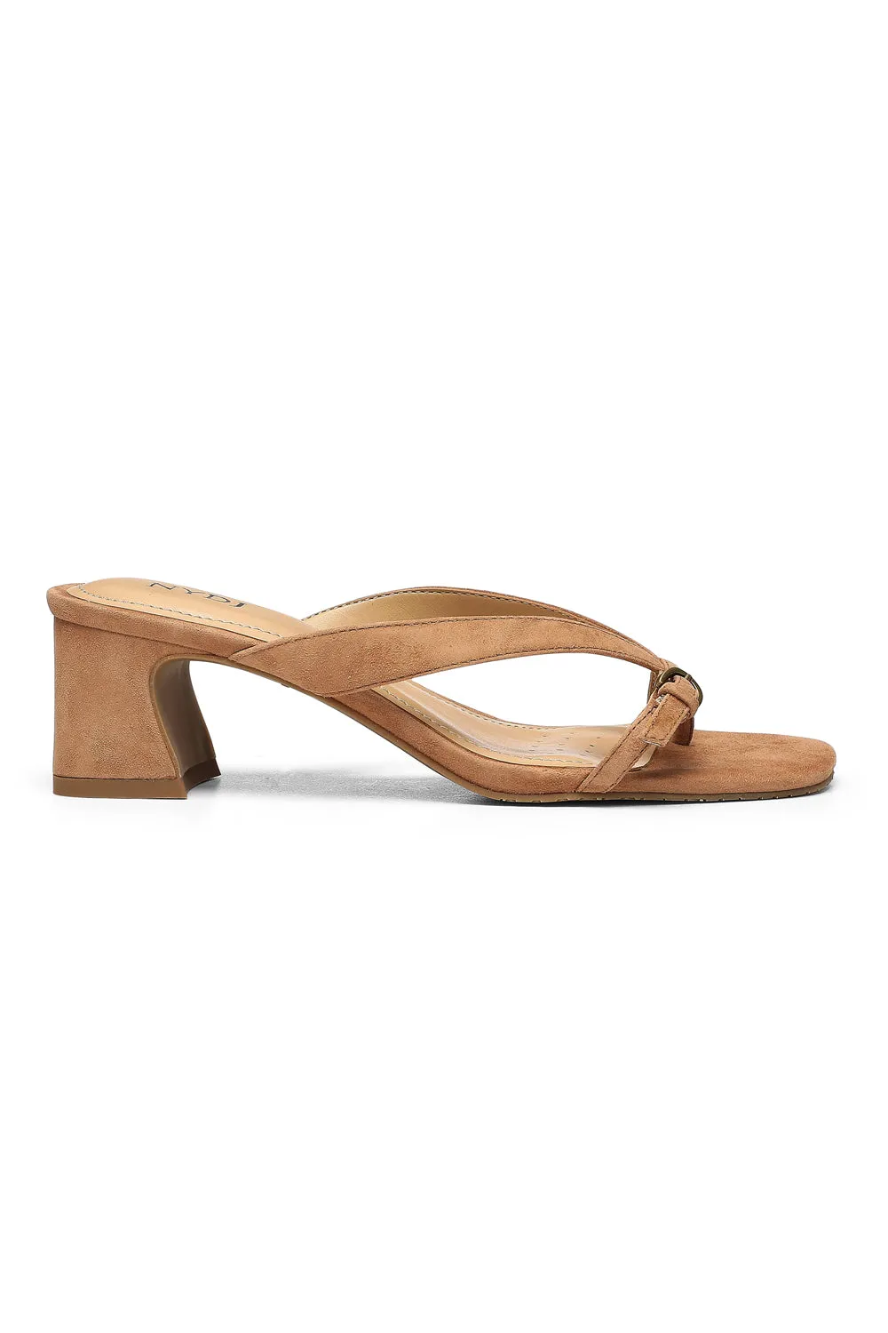 Glam Block Heel Sandals - Saddle sold by NYDJ product image thumbnail 2