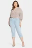 Marilyn Straight Crop Jeans In Plus Size - Brightside sold by NYDJ