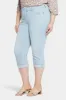 Marilyn Straight Crop Jeans In Plus Size - Brightside sold by NYDJ