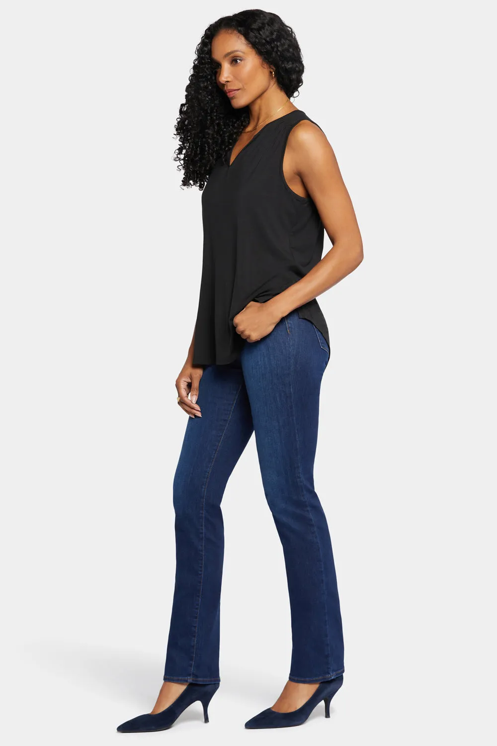 Sleeveless Perfect Tee - Black sold by NYDJ product image thumbnail 3