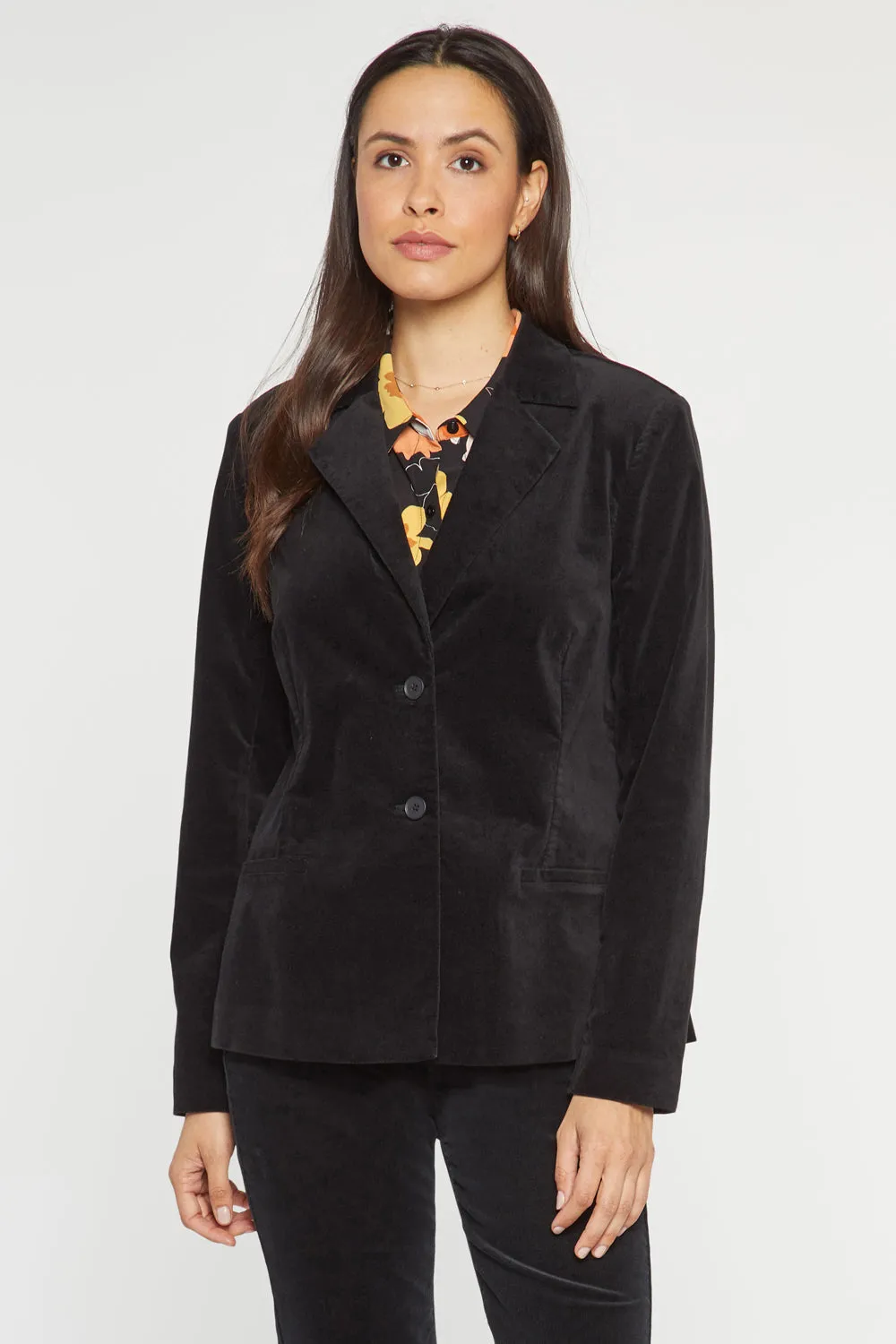 Classic Blazer Jacket - Black sold by NYDJ product image thumbnail 4