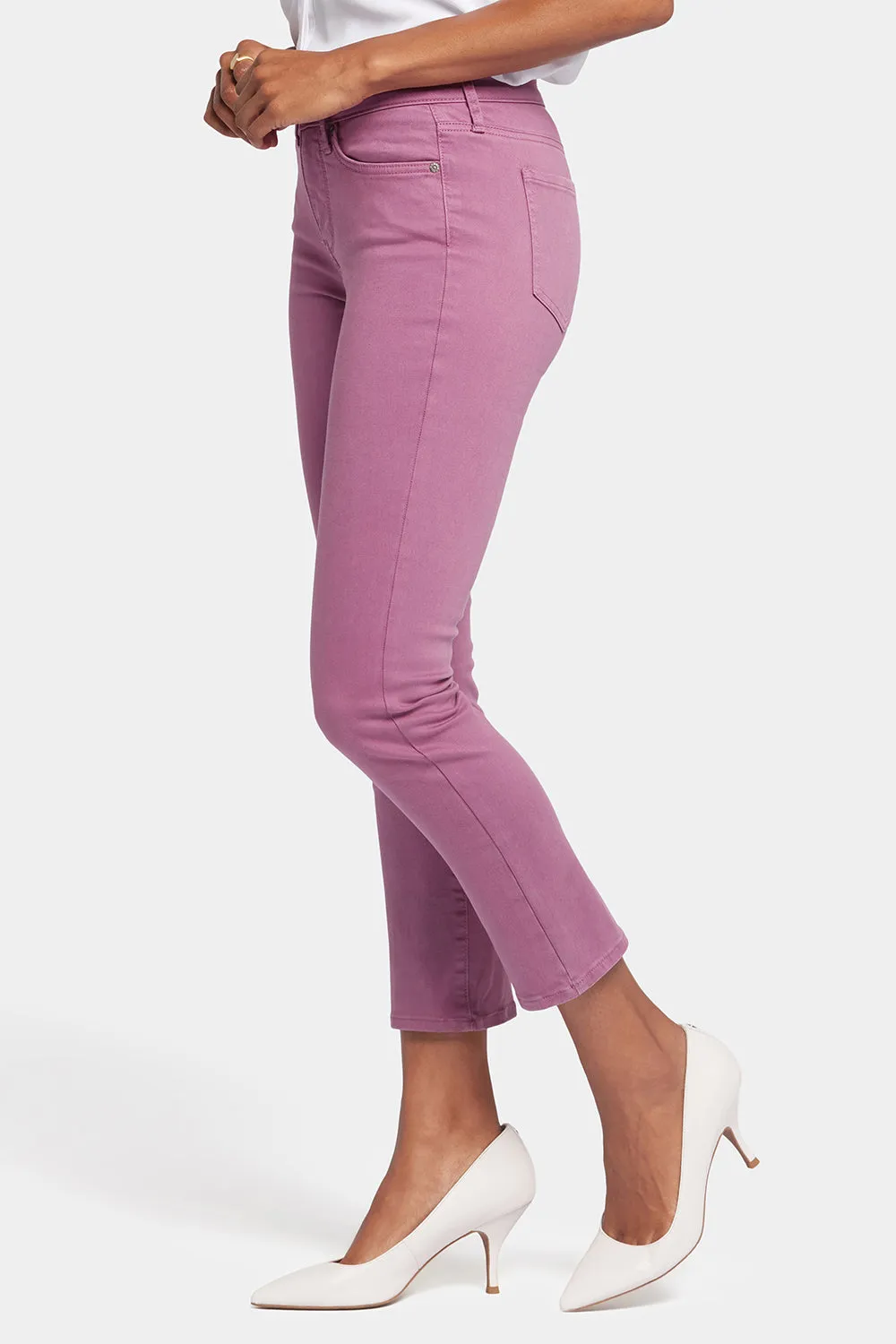 Sheri Slim Ankle Jeans - Mauve Haze sold by NYDJ product image thumbnail 3