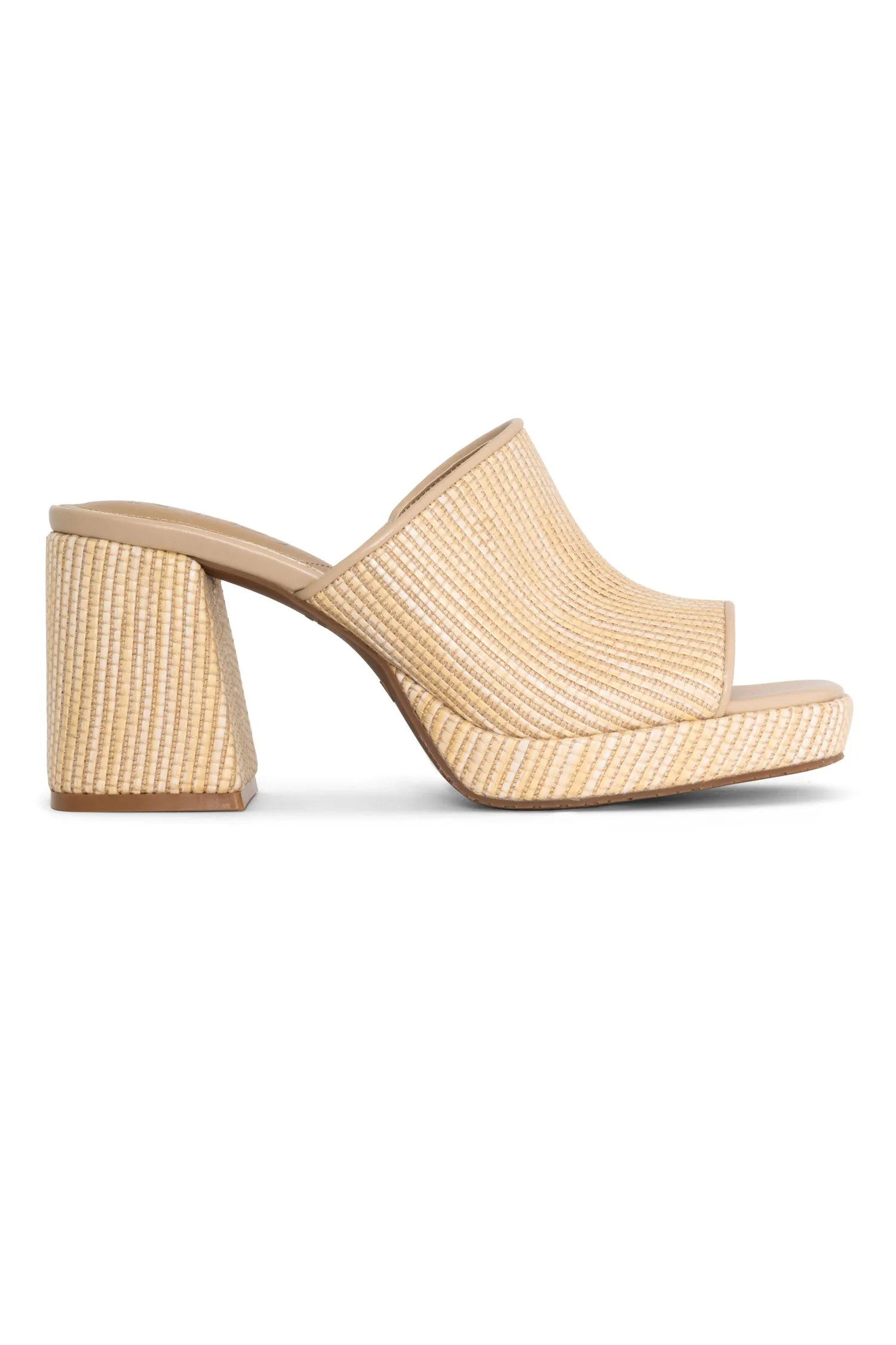 Dewi Platform Sandals - Natural sold by NYDJ product image thumbnail 2