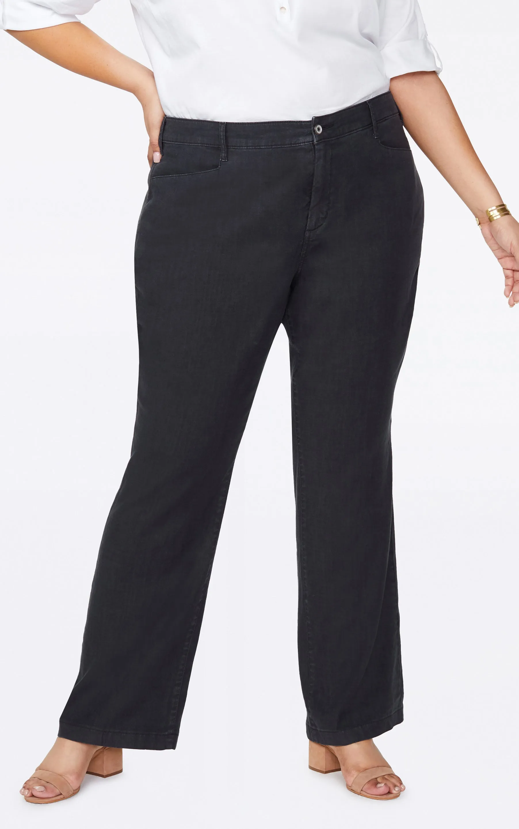 Trouser Pants In Plus Size - Black sold by NYDJ product image thumbnail 4