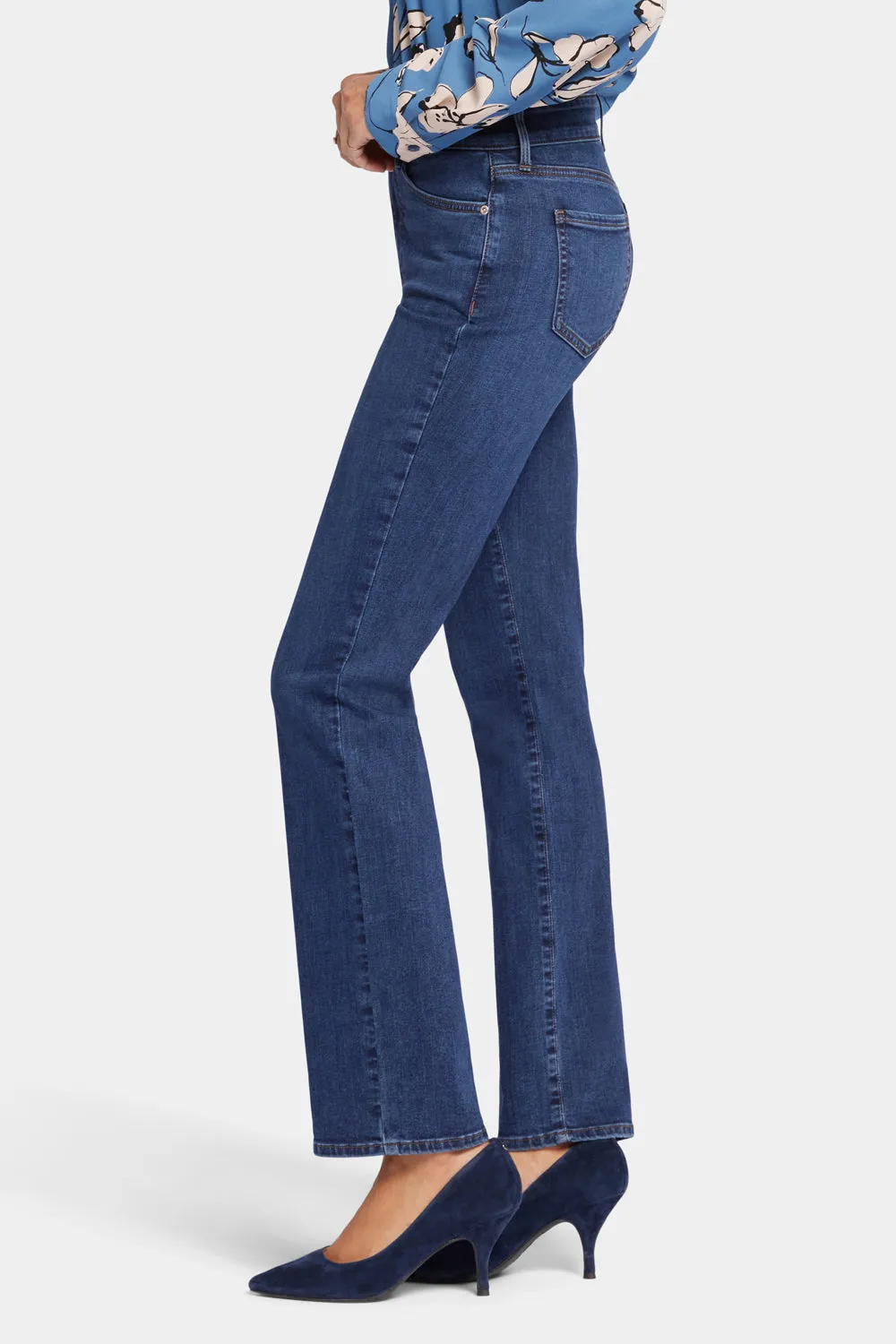 Marilyn Straight Jeans In Tall - Gold Coast sold by NYDJ product image thumbnail 3