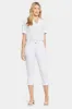 Chloe Skinny Capri Jeans - Optic White sold by NYDJ