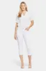 Chloe Skinny Capri Jeans - Optic White sold by NYDJ