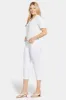 Chloe Skinny Capri Jeans - Optic White sold by NYDJ