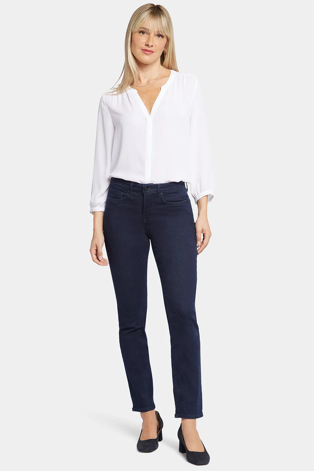 Sheri Slim Jeans In Petite - Rinse sold by NYDJ