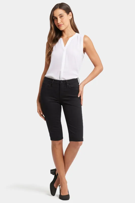 Sophie Bike Capri Jeans - Black sold by NYDJ