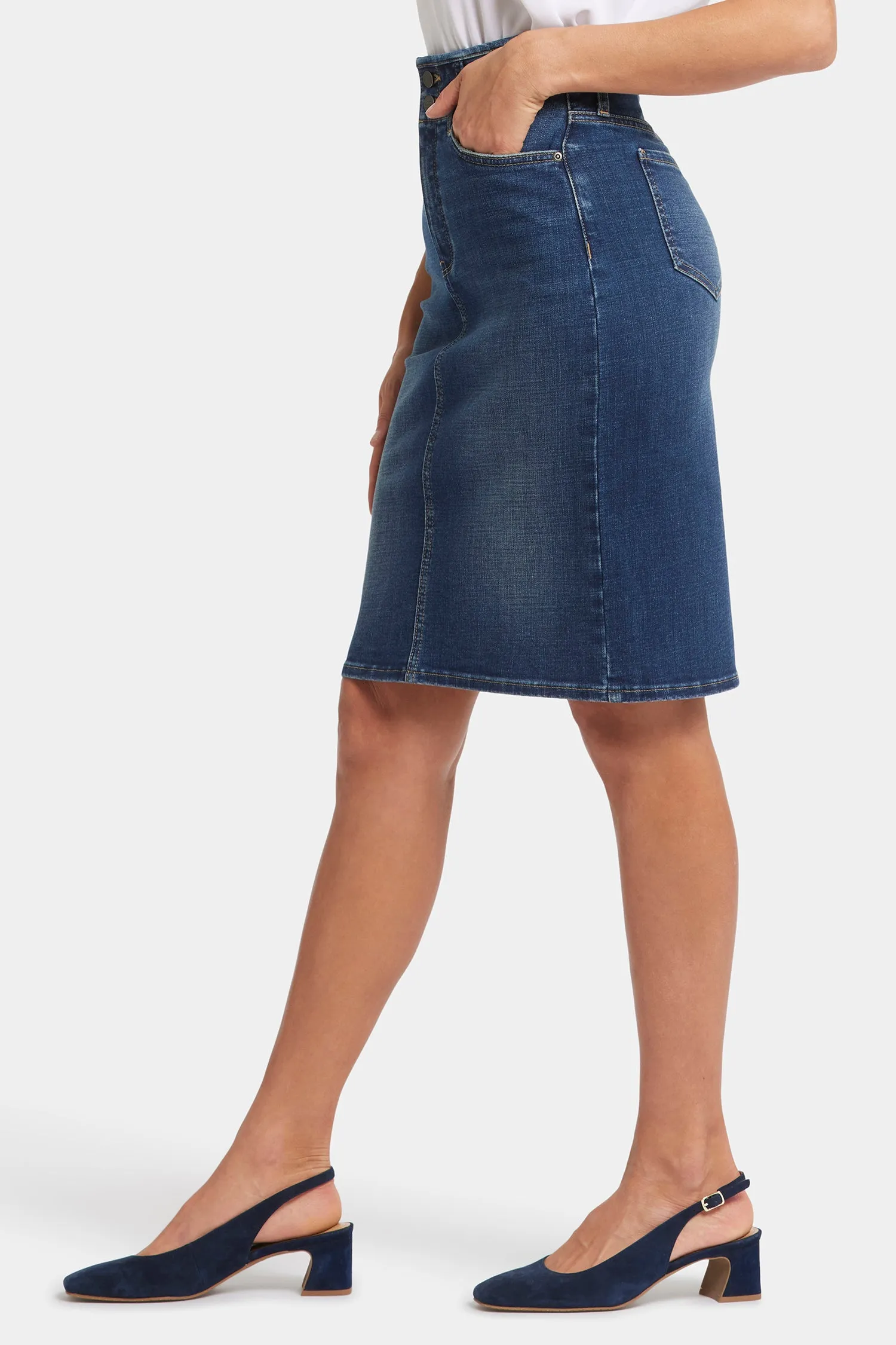 High Waist Skirt - Olympus sold by NYDJ product image thumbnail 3