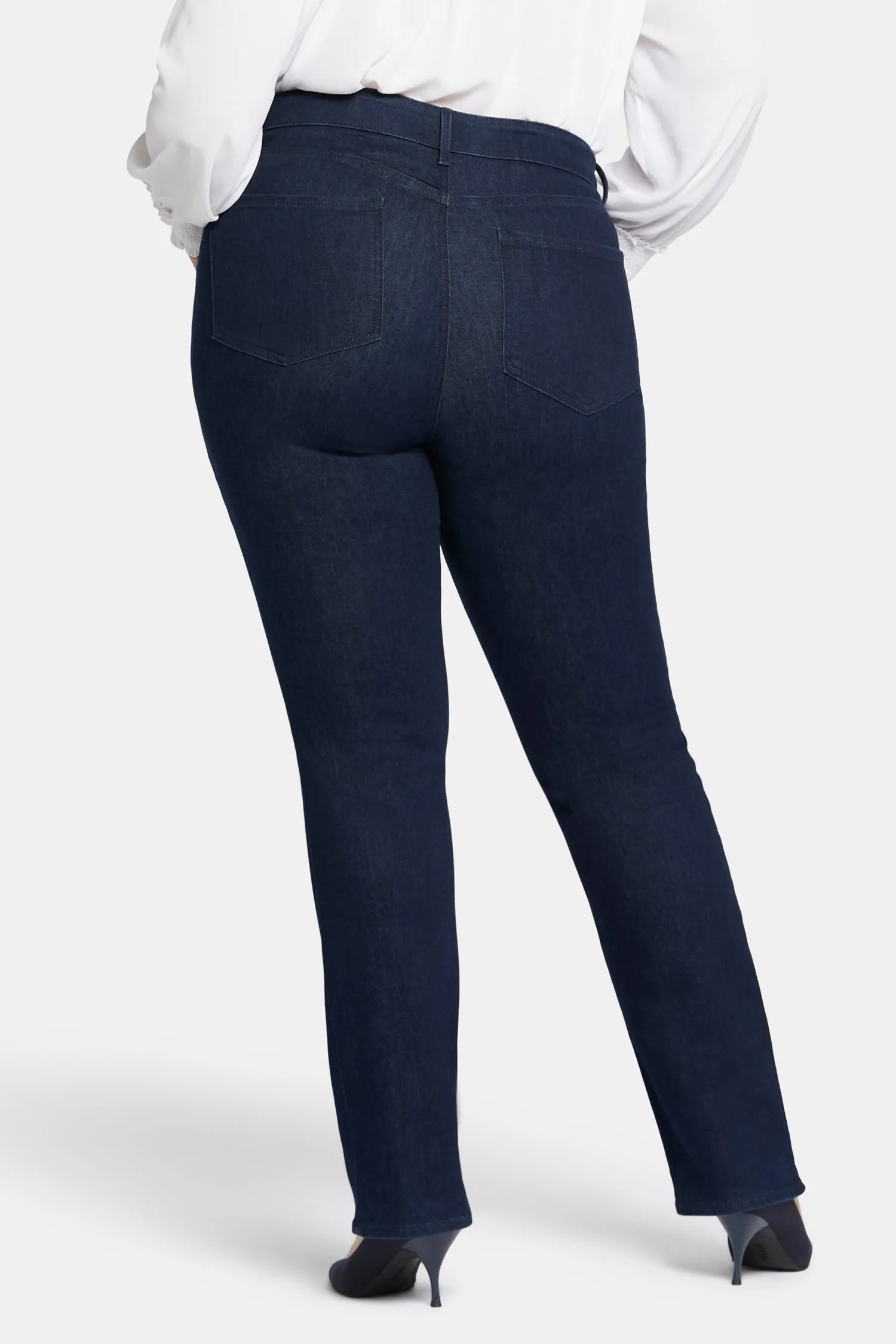 Marilyn Straight Jeans In Plus Size - Rinse sold by NYDJ product image thumbnail 2