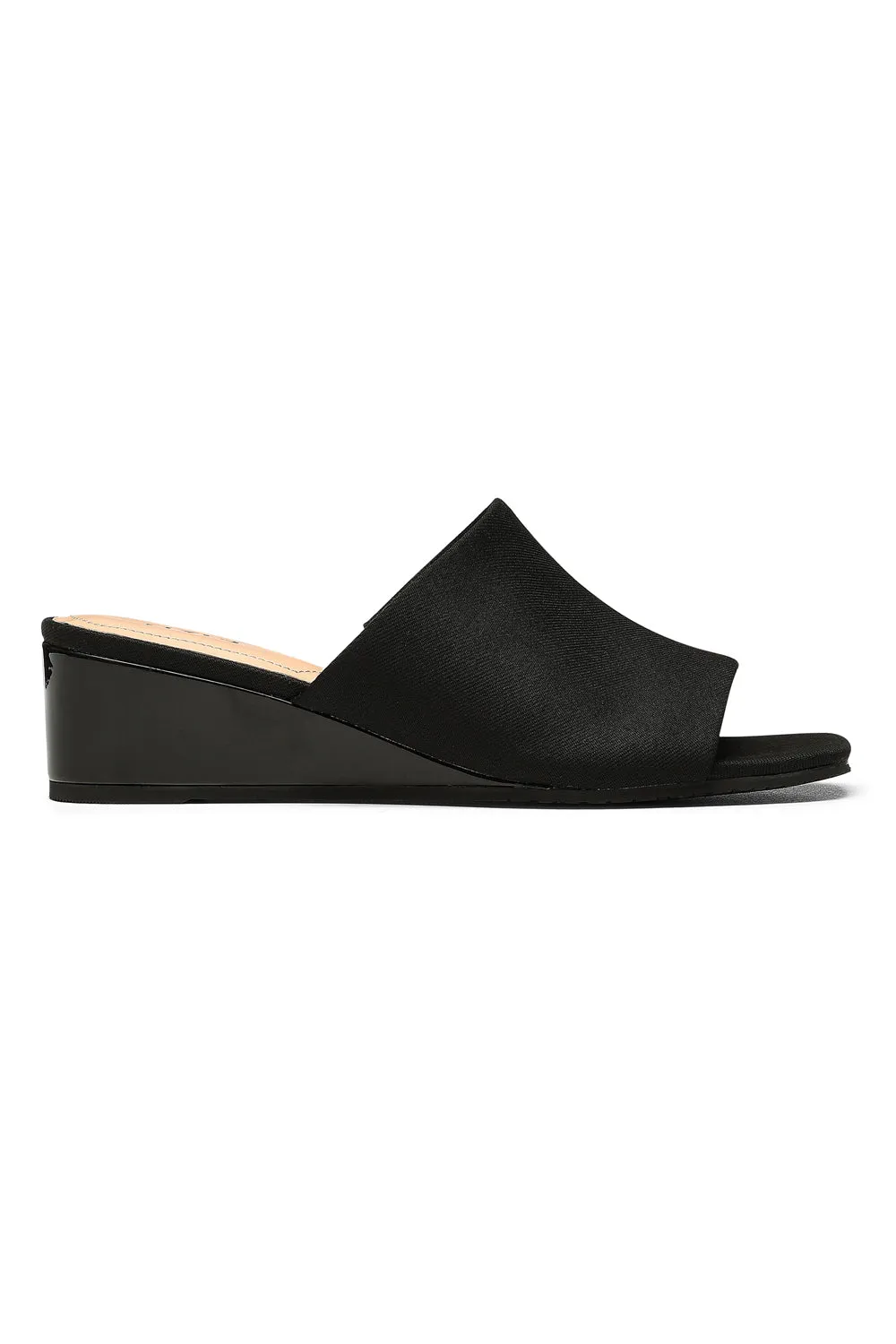 Claudine Wedge Mule Sandals - Black sold by NYDJ product image thumbnail 2