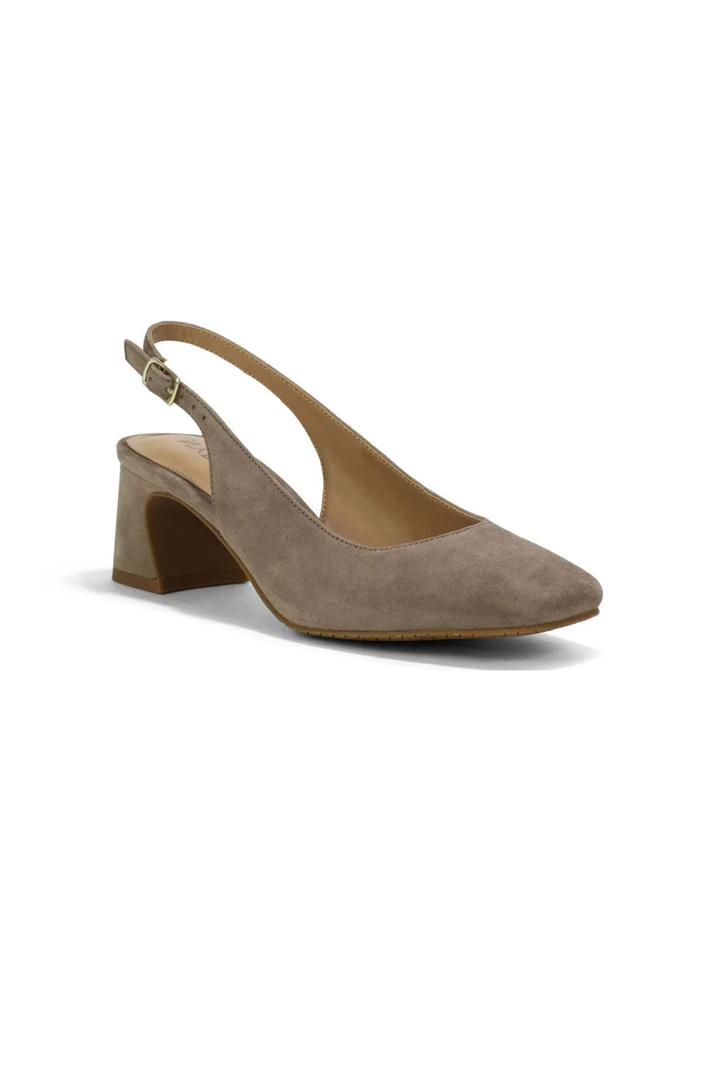 Faelynn Slingback Heels - Light Taupe sold by NYDJ