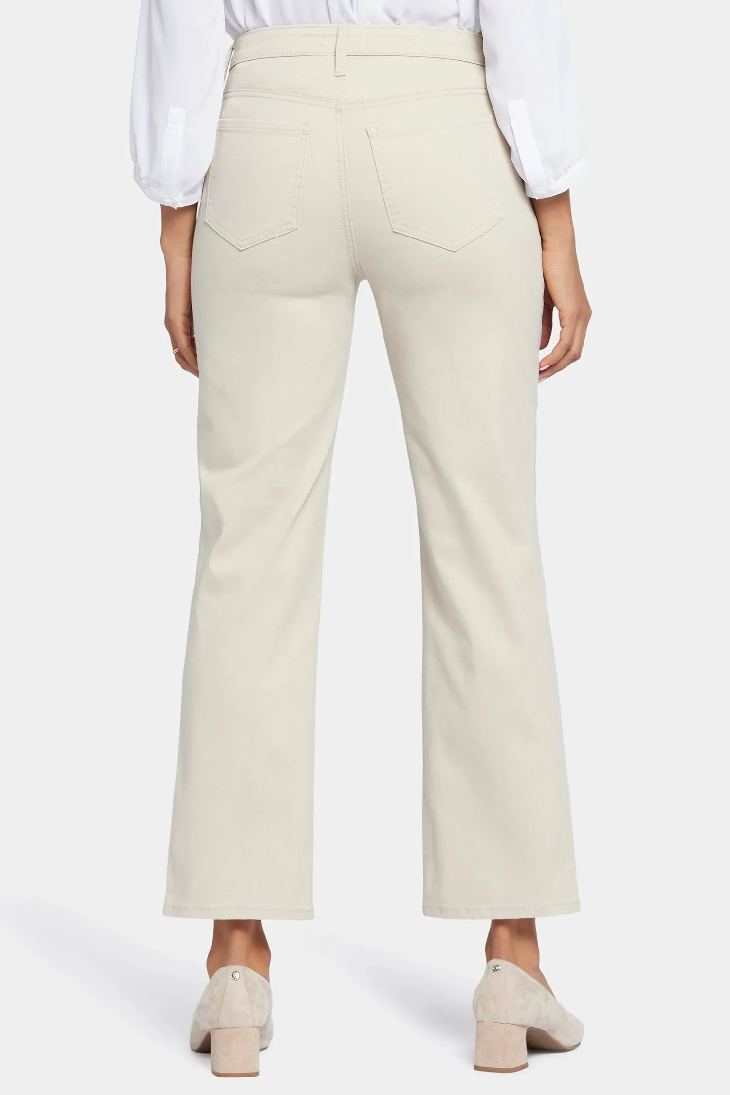 Bailey Relaxed Straight Ankle Jeans - Feather sold by NYDJ product image thumbnail 2