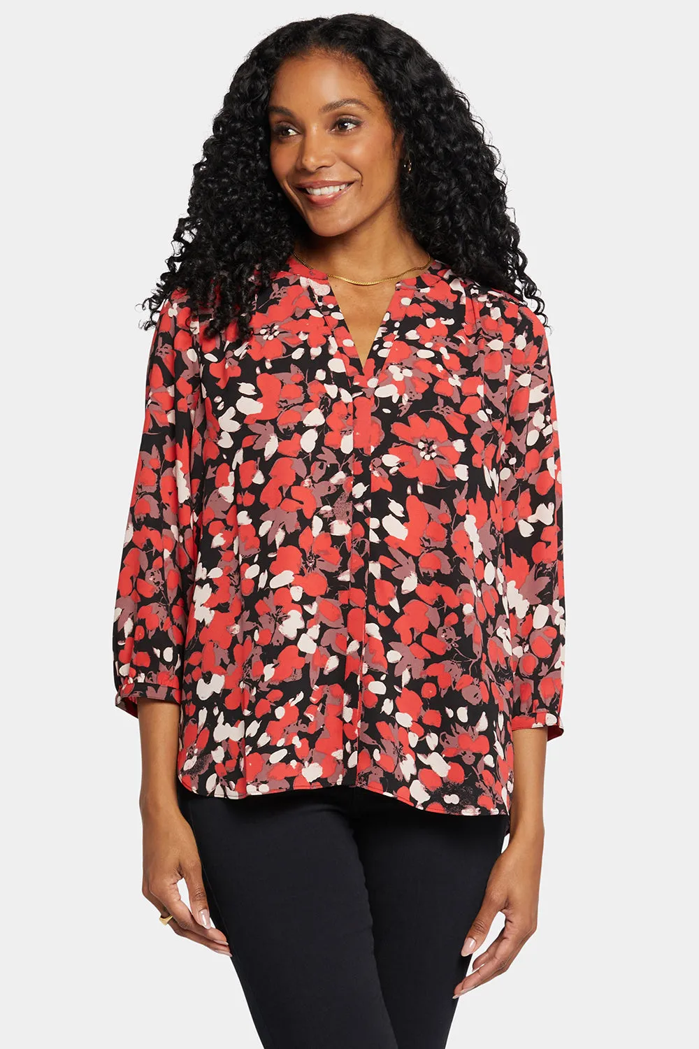 Pintuck Blouse - Lilydale sold by NYDJ