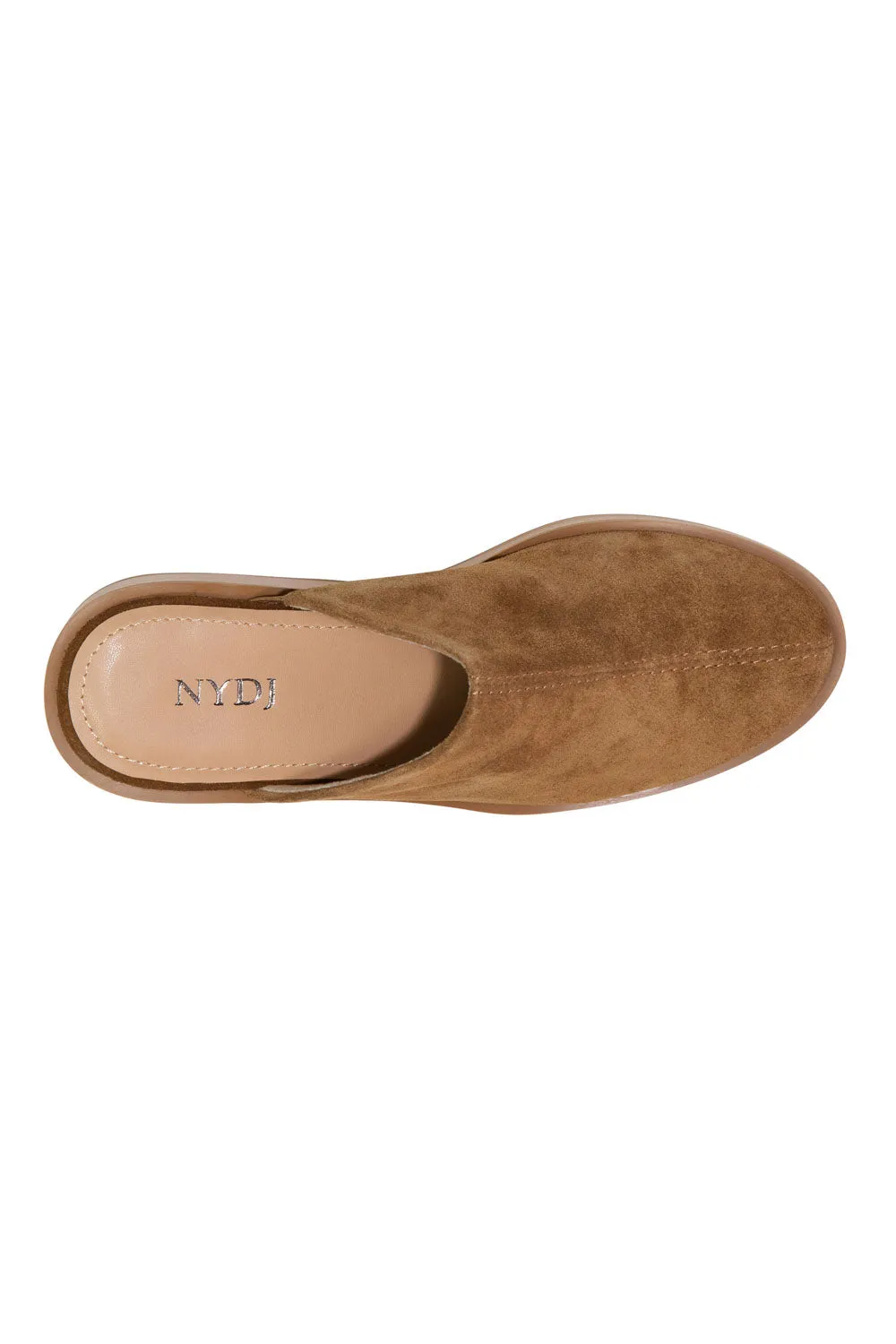 Edmond Wedge Mules - Saddle sold by NYDJ product image thumbnail 4