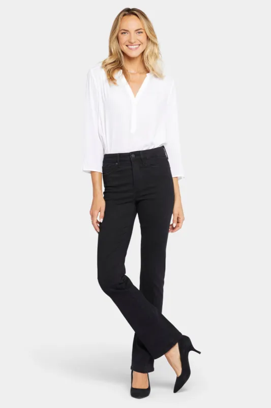 Le Silhouette Slim Bootcut Jeans In Petite - Stellar sold by NYDJ